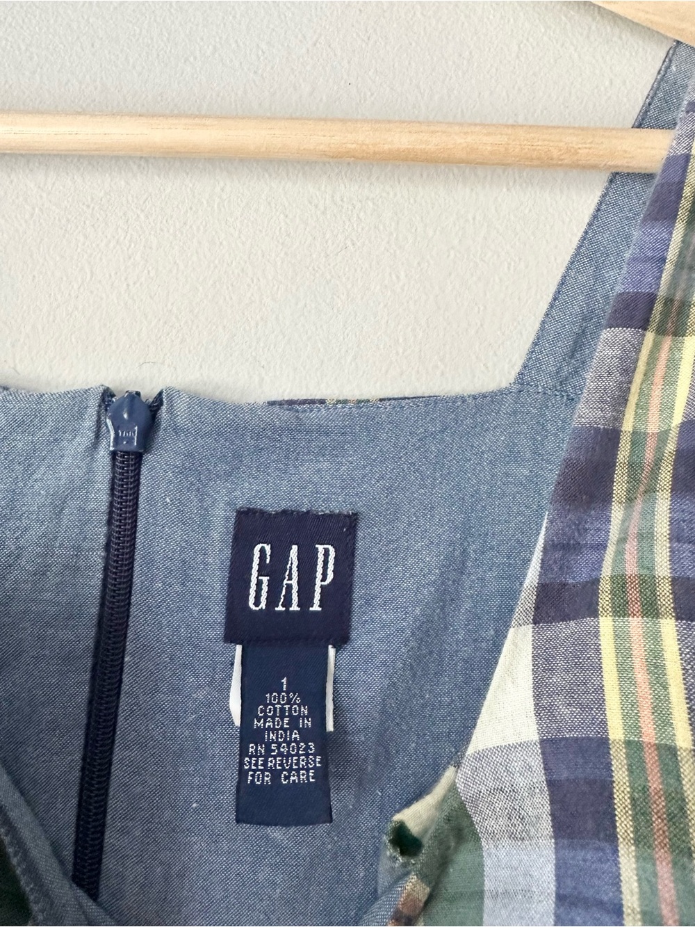 GAP Plaid Mini Dress - Picture 4 of 6
